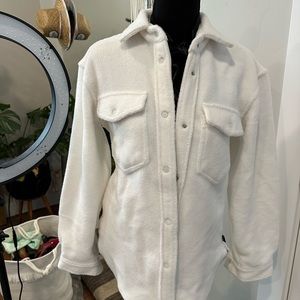 White Naya Shirt Jacket